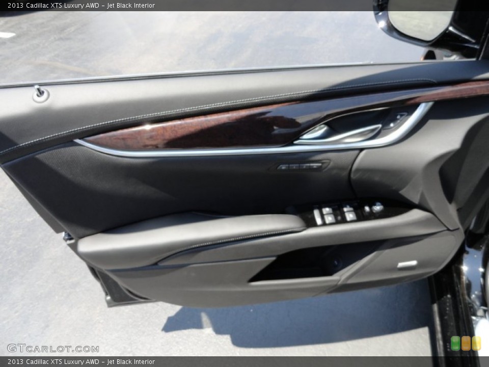 Jet Black Interior Door Panel for the 2013 Cadillac XTS Luxury AWD #66899557