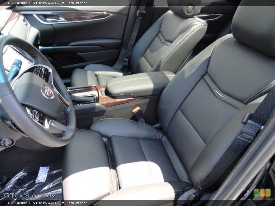 Jet Black Interior Front Seat for the 2013 Cadillac XTS Luxury AWD #66899566