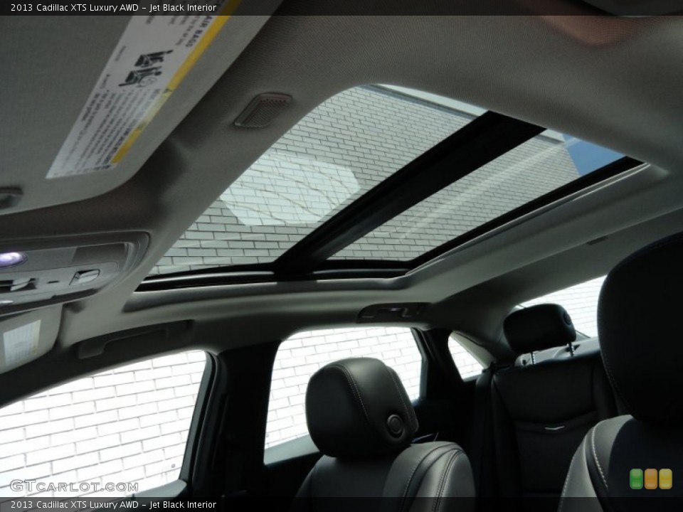 Jet Black Interior Sunroof for the 2013 Cadillac XTS Luxury AWD #66899575