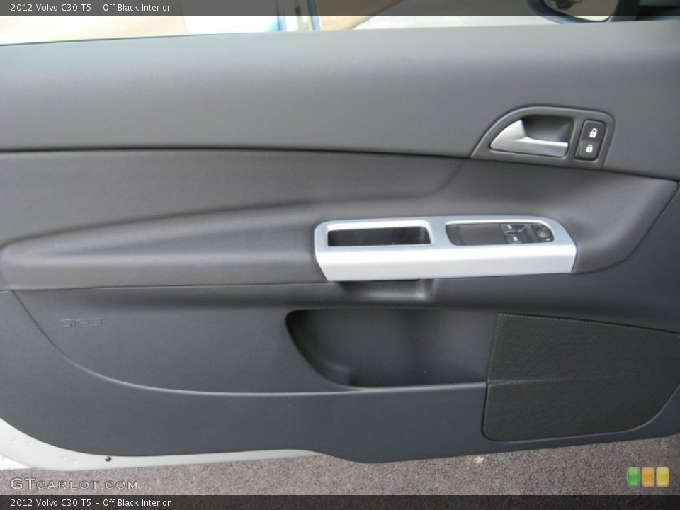 Off Black Interior Door Panel for the 2012 Volvo C30 T5 #66902709