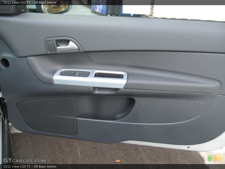 Off Black Interior Door Panel for the 2012 Volvo C30 T5 #66902752