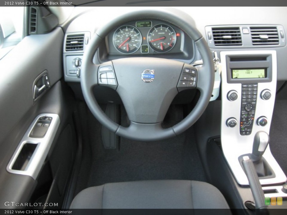 Off Black Interior Steering Wheel for the 2012 Volvo C30 T5 #66902761