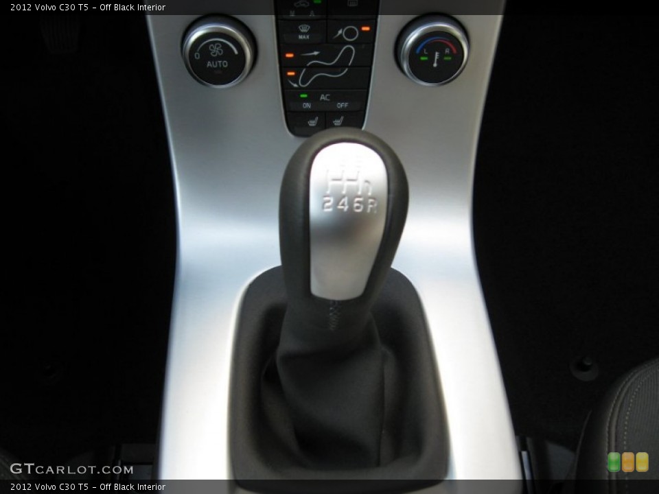 Off Black Interior Transmission for the 2012 Volvo C30 T5 #66902785