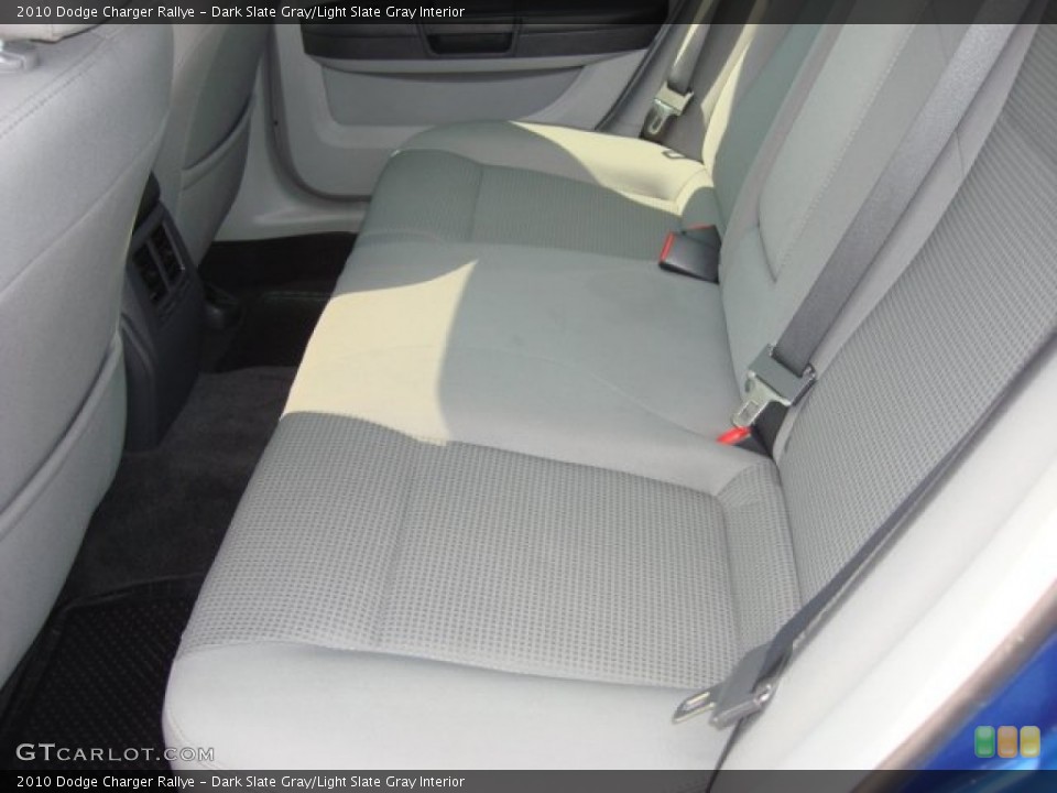 Dark Slate Gray/Light Slate Gray Interior Rear Seat for the 2010 Dodge Charger Rallye #66905737