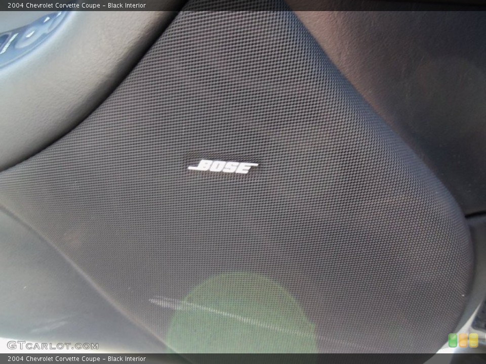 Black Interior Audio System for the 2004 Chevrolet Corvette Coupe #66906853