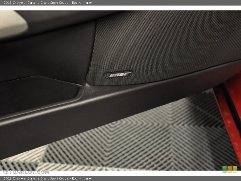 Ebony Interior Audio System for the 2013 Chevrolet Corvette Grand Sport Coupe #66908242