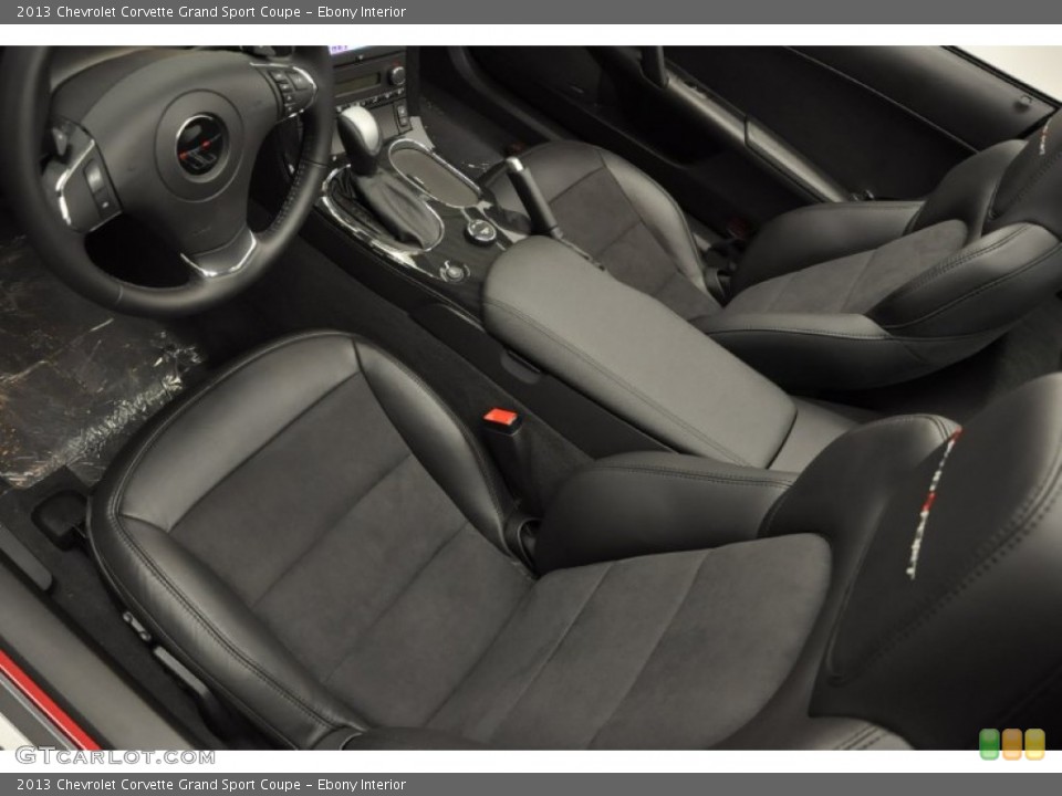 Ebony Interior Photo for the 2013 Chevrolet Corvette Grand Sport Coupe #66908296
