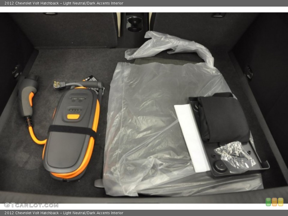 Light Neutral/Dark Accents Interior Trunk for the 2012 Chevrolet Volt Hatchback #66908716