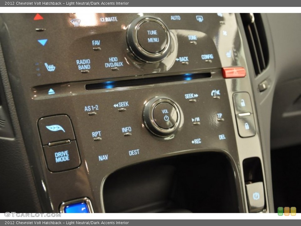 Light Neutral/Dark Accents Interior Controls for the 2012 Chevrolet Volt Hatchback #66908893