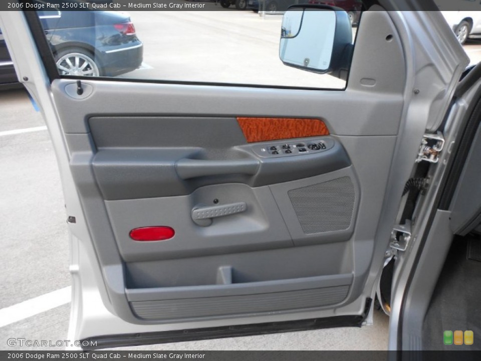 Medium Slate Gray Interior Door Panel for the 2006 Dodge Ram 2500 SLT Quad Cab #66911443