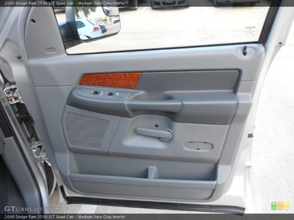 Medium Slate Gray Interior Door Panel for the 2006 Dodge Ram 2500 SLT Quad Cab #66911470