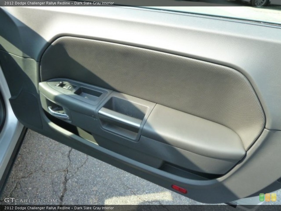 Dark Slate Gray Interior Door Panel for the 2012 Dodge Challenger Rallye Redline #66916810