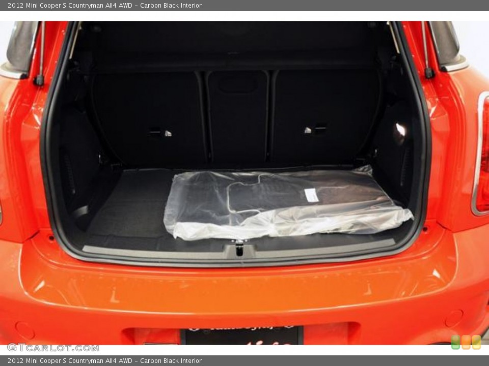 Carbon Black Interior Trunk for the 2012 Mini Cooper S Countryman All4 AWD #66917878
