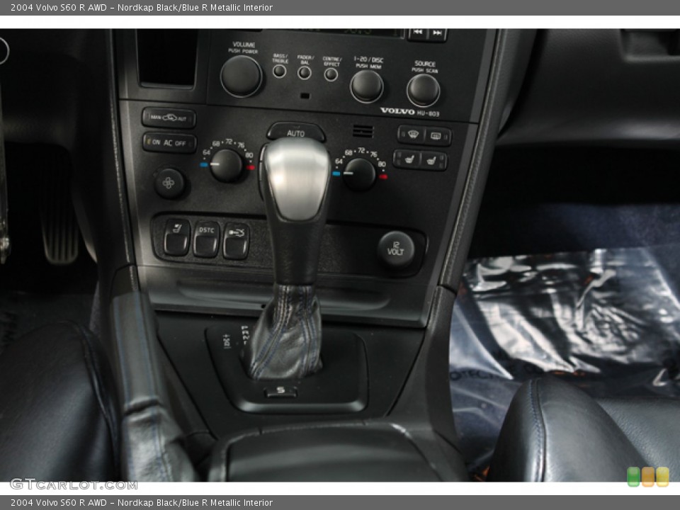 Nordkap Black/Blue R Metallic Interior Transmission for the 2004 Volvo S60 R AWD #66918457
