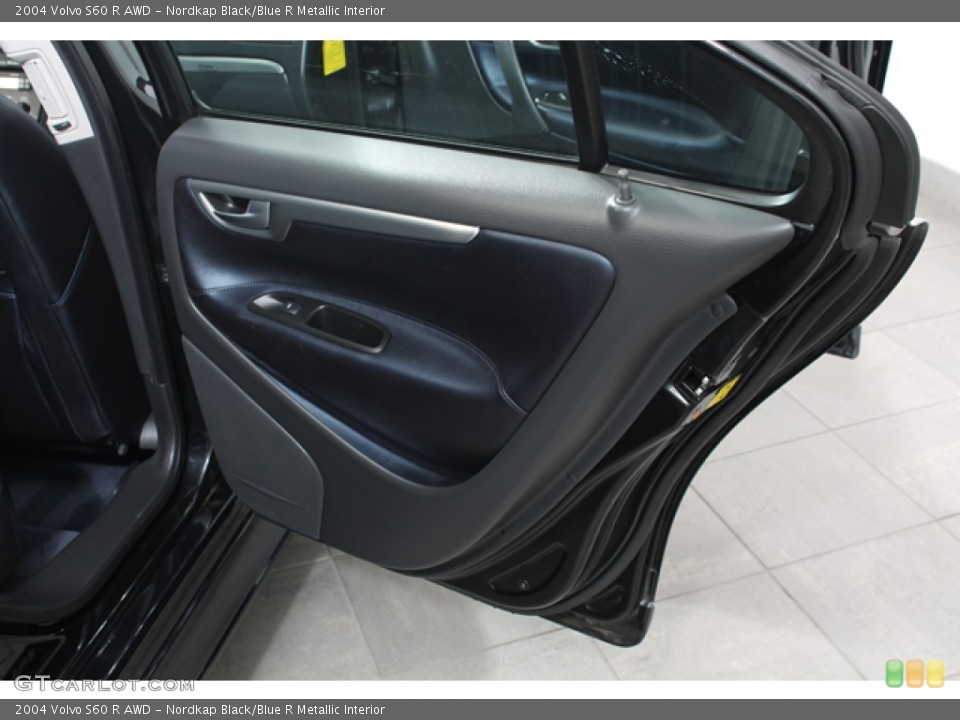 Nordkap Black/Blue R Metallic Interior Door Panel for the 2004 Volvo S60 R AWD #66918491