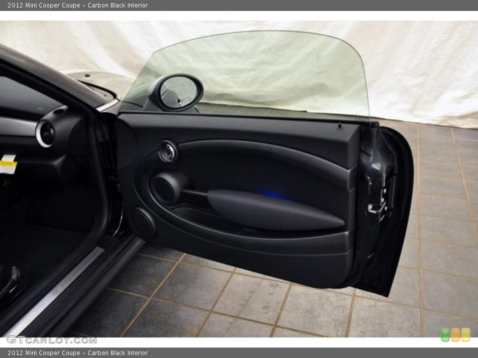 Carbon Black Interior Door Panel for the 2012 Mini Cooper Coupe #66918823