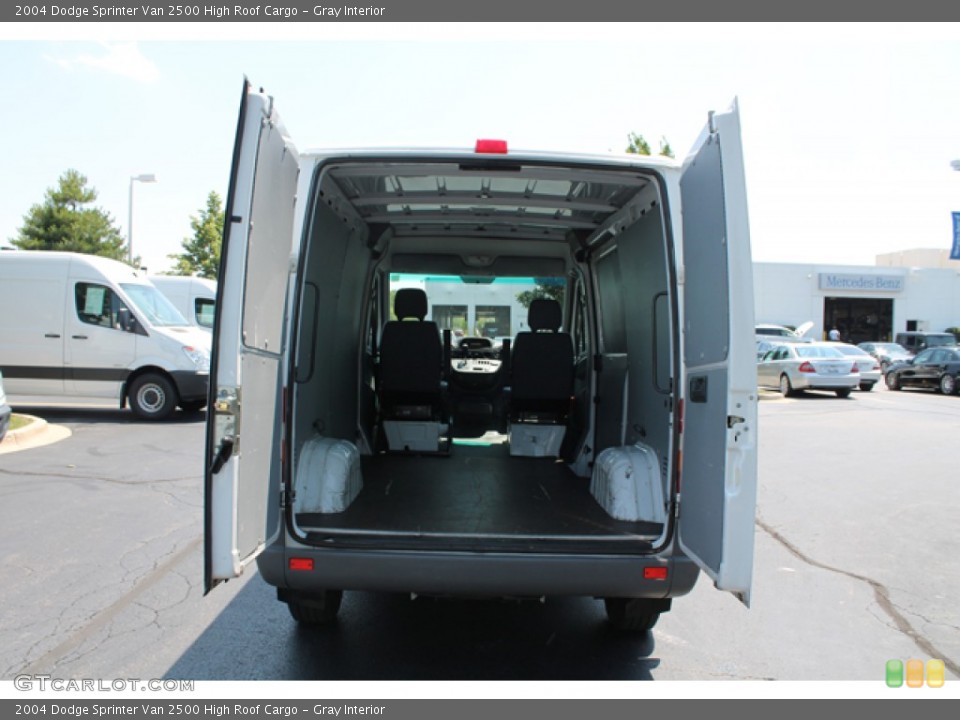 Gray Interior Trunk for the 2004 Dodge Sprinter Van 2500 High Roof Cargo #66920203