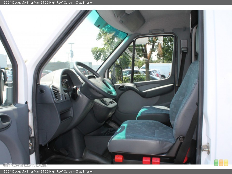 Gray Interior Photo for the 2004 Dodge Sprinter Van 2500 High Roof Cargo #66920233