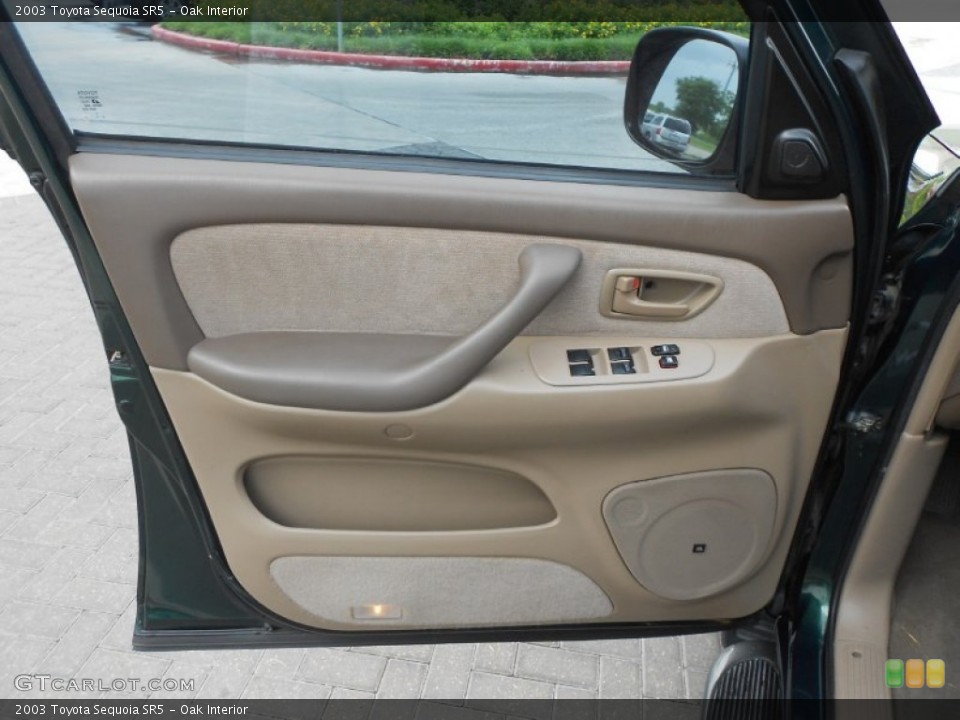 Oak Interior Door Panel for the 2003 Toyota Sequoia SR5 #66921464