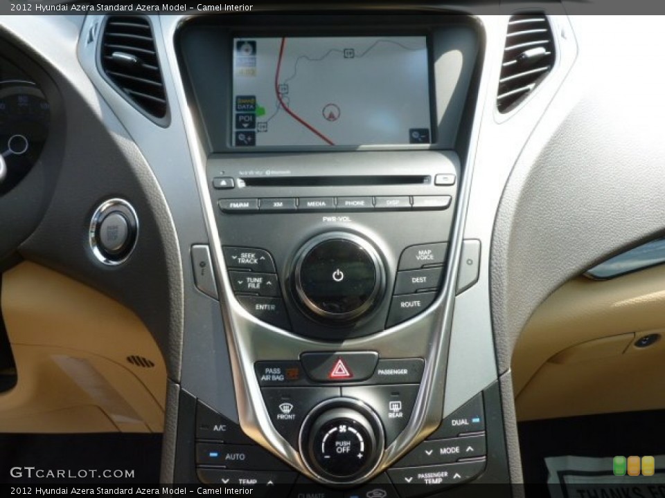 Camel Interior Controls for the 2012 Hyundai Azera  #66922030