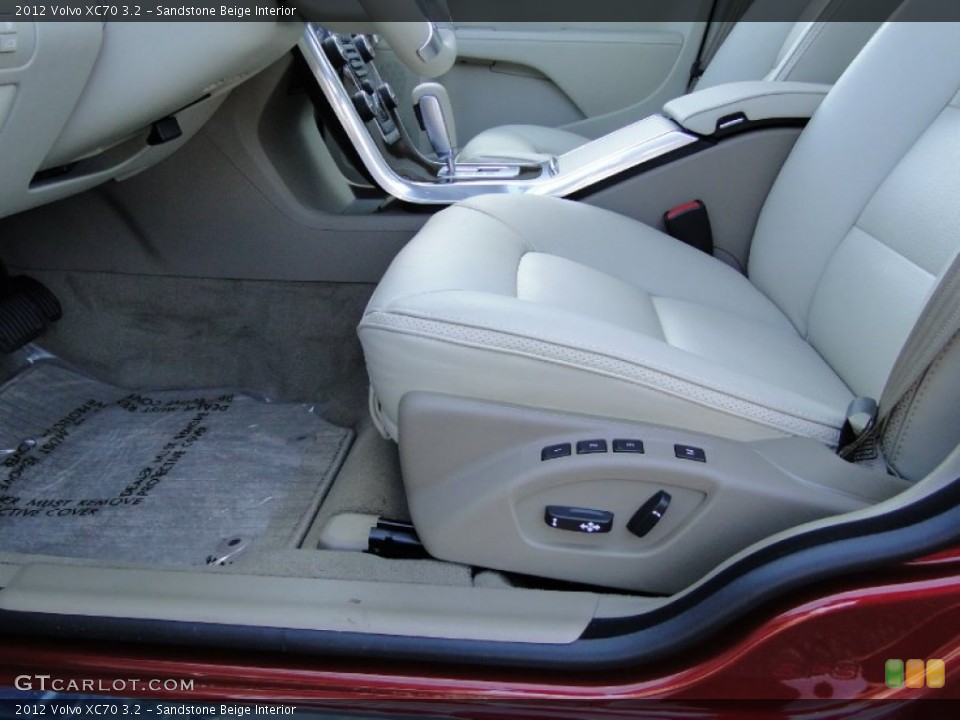 Sandstone Beige Interior Front Seat for the 2012 Volvo XC70 3.2 #66924353