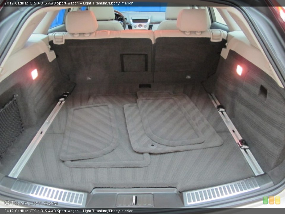 Light Titanium/Ebony Interior Trunk for the 2012 Cadillac CTS 4 3.6 AWD Sport Wagon #66926509
