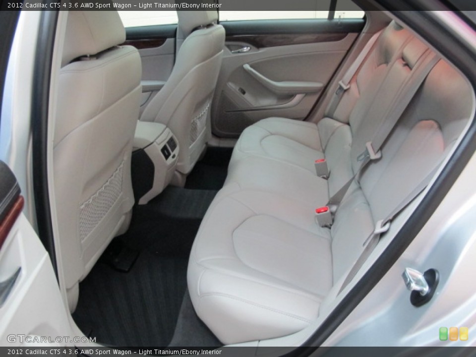 Light Titanium/Ebony Interior Rear Seat for the 2012 Cadillac CTS 4 3.6 AWD Sport Wagon #66926587