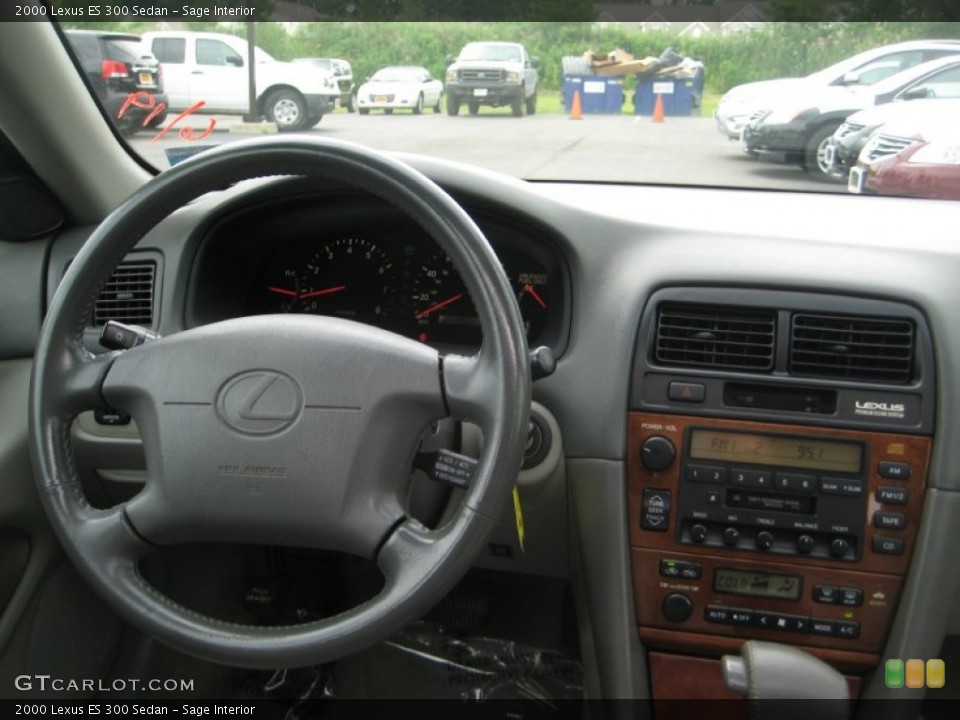 Sage Interior Dashboard for the 2000 Lexus ES 300 Sedan #66926626