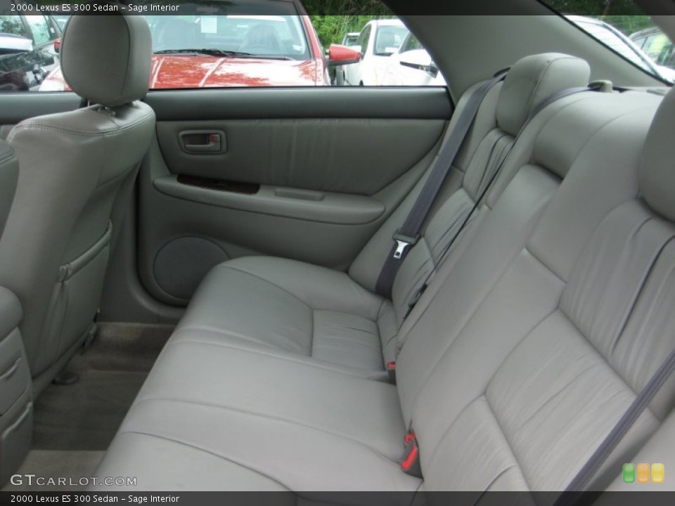 Sage Interior Rear Seat for the 2000 Lexus ES 300 Sedan #66926659