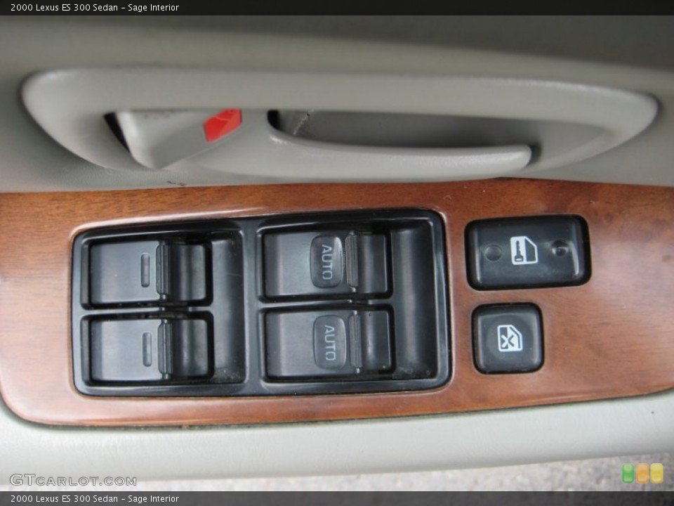Sage Interior Controls for the 2000 Lexus ES 300 Sedan #66926689
