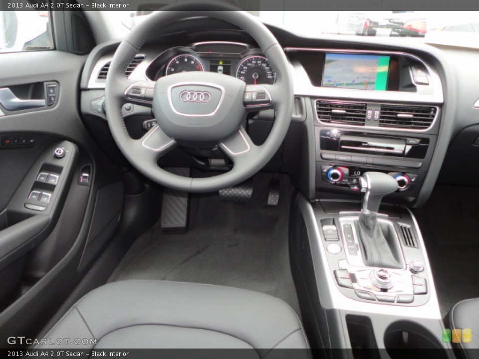 Black Interior Dashboard for the 2013 Audi A4 2.0T Sedan #66927193
