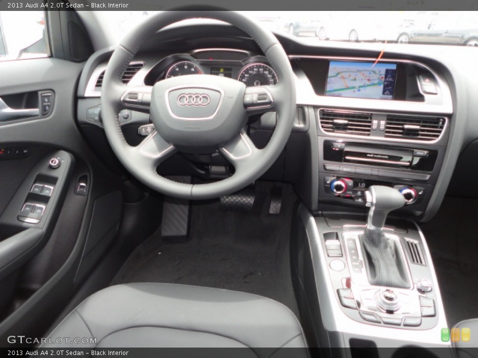 Black Interior Dashboard for the 2013 Audi A4 2.0T Sedan #66927286