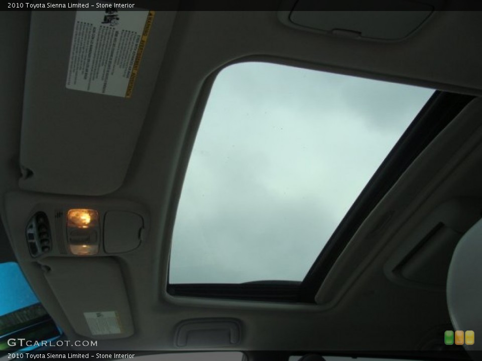 Stone Interior Sunroof for the 2010 Toyota Sienna Limited #66933751