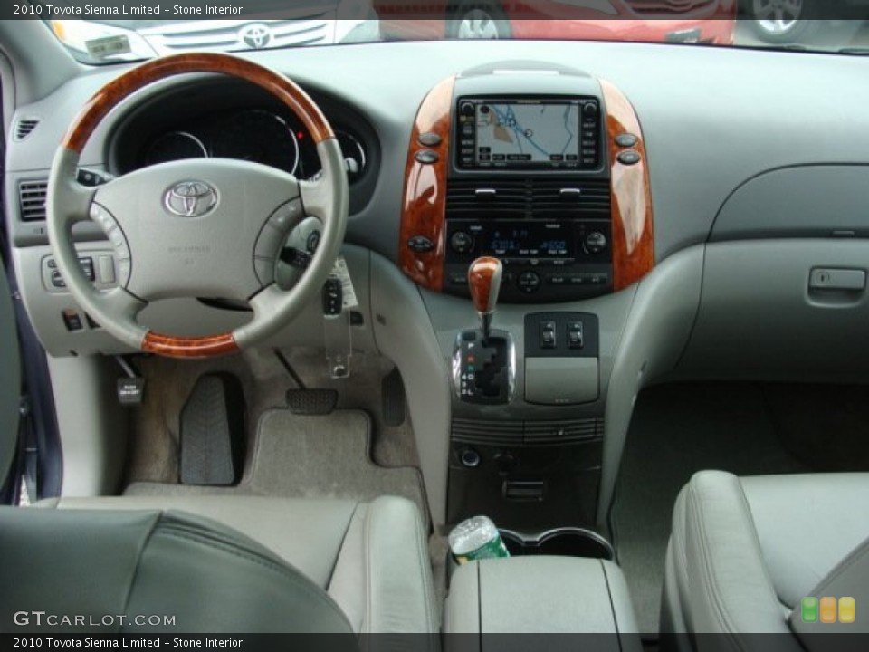 Stone Interior Dashboard for the 2010 Toyota Sienna Limited #66933757