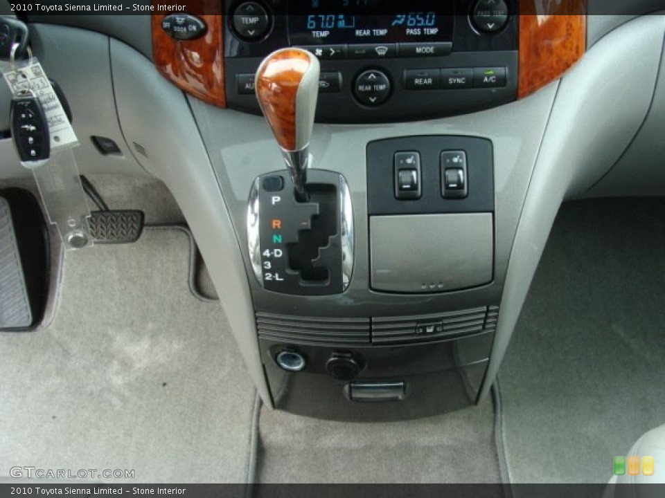 Stone Interior Transmission for the 2010 Toyota Sienna Limited #66933784