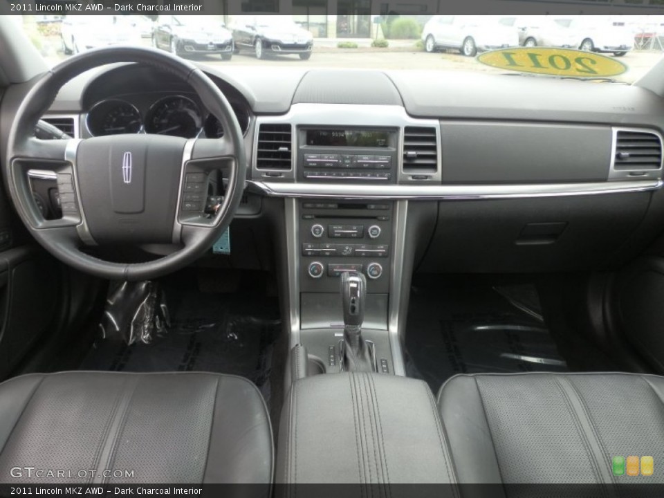 Dark Charcoal Interior Dashboard for the 2011 Lincoln MKZ AWD #66935785