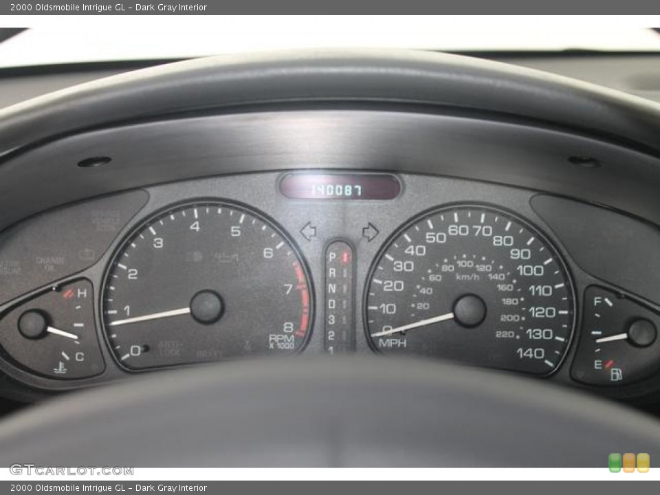 Dark Gray Interior Gauges for the 2000 Oldsmobile Intrigue GL #66936250