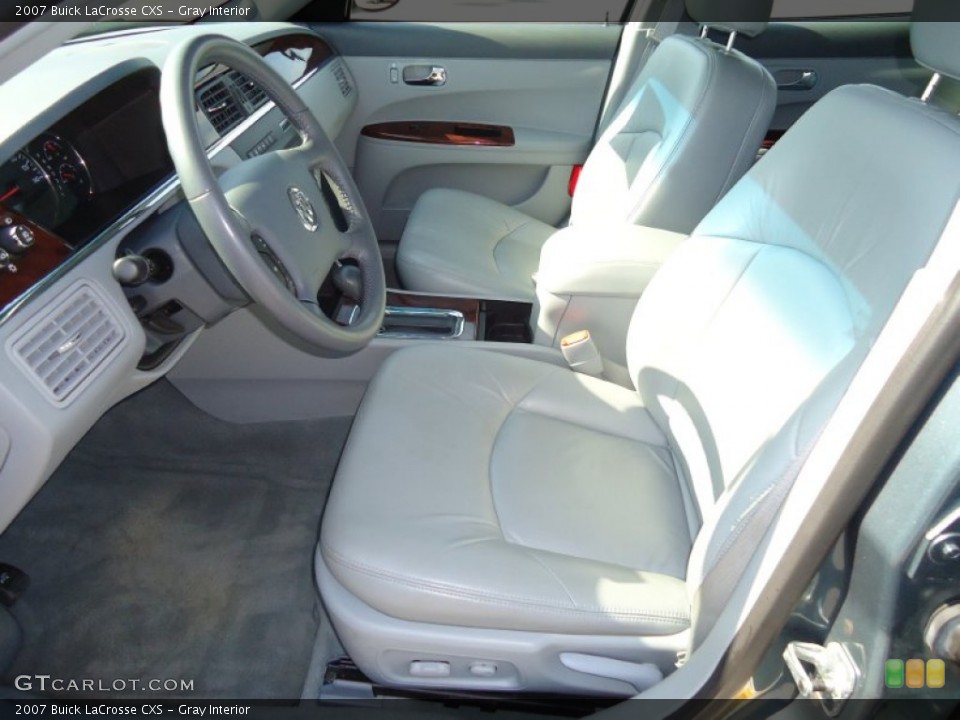 Gray Interior Front Seat for the 2007 Buick LaCrosse CXS #66941092