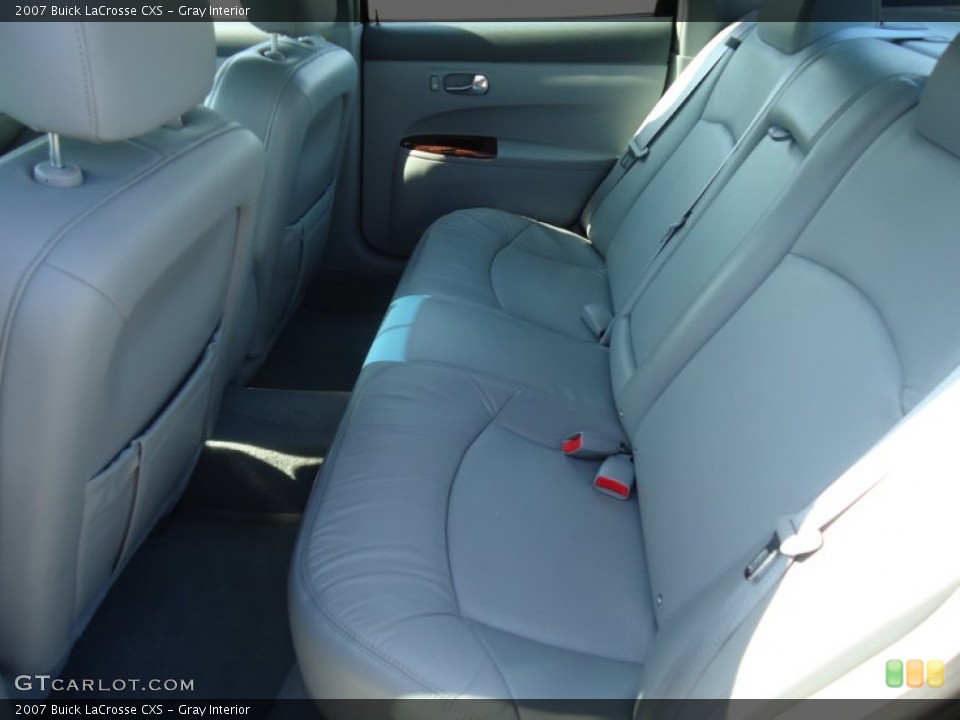 Gray Interior Rear Seat for the 2007 Buick LaCrosse CXS #66941110