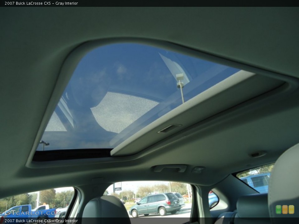 Gray Interior Sunroof for the 2007 Buick LaCrosse CXS #66941330