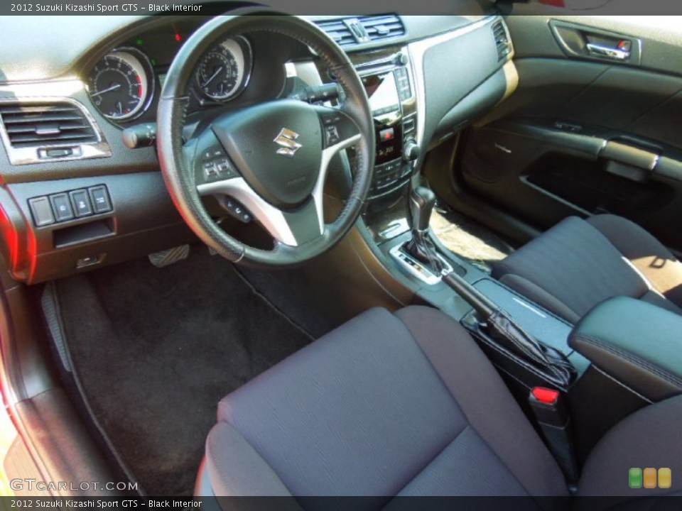 Black Interior Photo for the 2012 Suzuki Kizashi Sport GTS #66942694