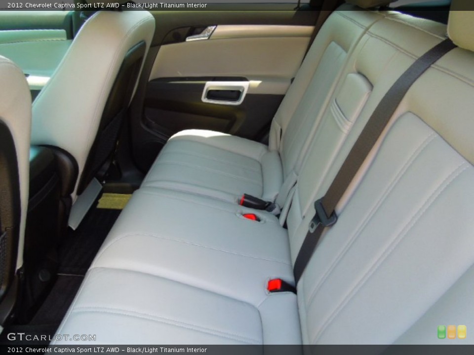 Black/Light Titanium Interior Rear Seat for the 2012 Chevrolet Captiva Sport LTZ AWD #66943051