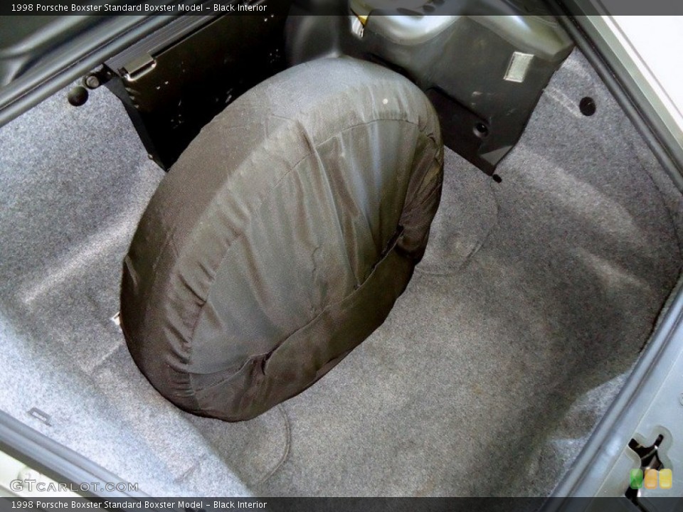 Black Interior Trunk for the 1998 Porsche Boxster  #66945475