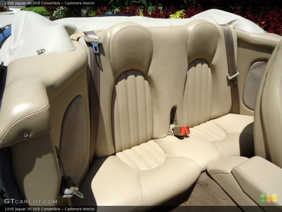 Cashmere Interior Rear Seat for the 1998 Jaguar XK XK8 Convertible #66945767