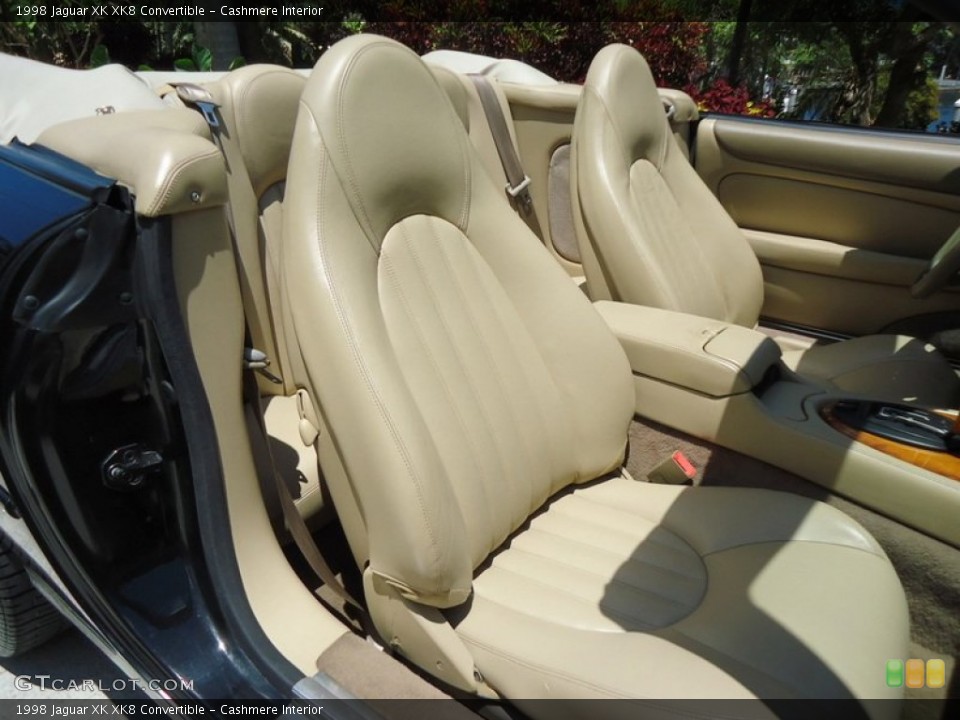Cashmere Interior Front Seat for the 1998 Jaguar XK XK8 Convertible #66945781