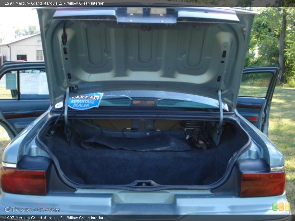 Willow Green Interior Trunk for the 1997 Mercury Grand Marquis LS #66947369