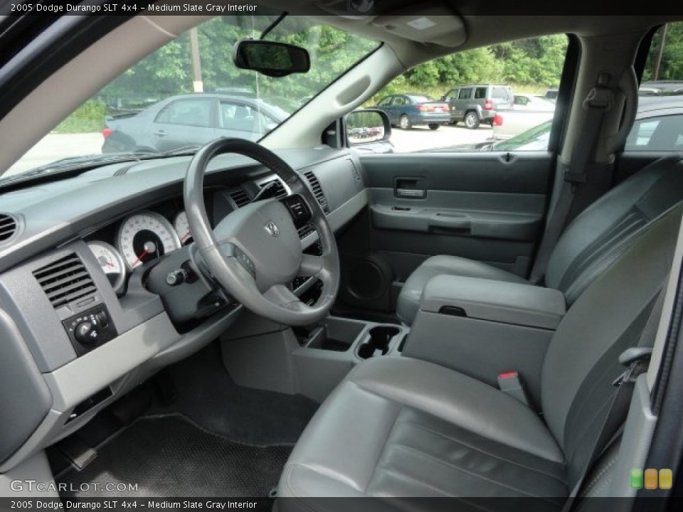 Medium Slate Gray Interior Photo for the 2005 Dodge Durango SLT 4x4 #66949616
