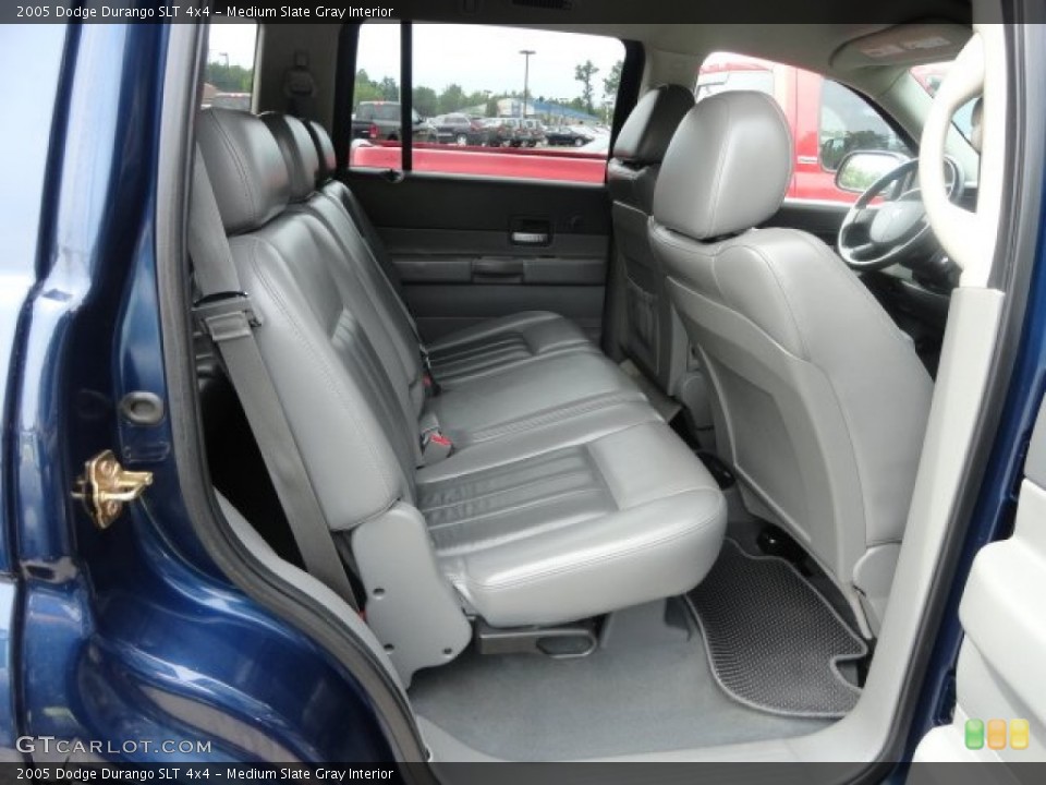 Medium Slate Gray Interior Rear Seat for the 2005 Dodge Durango SLT 4x4 #66949646