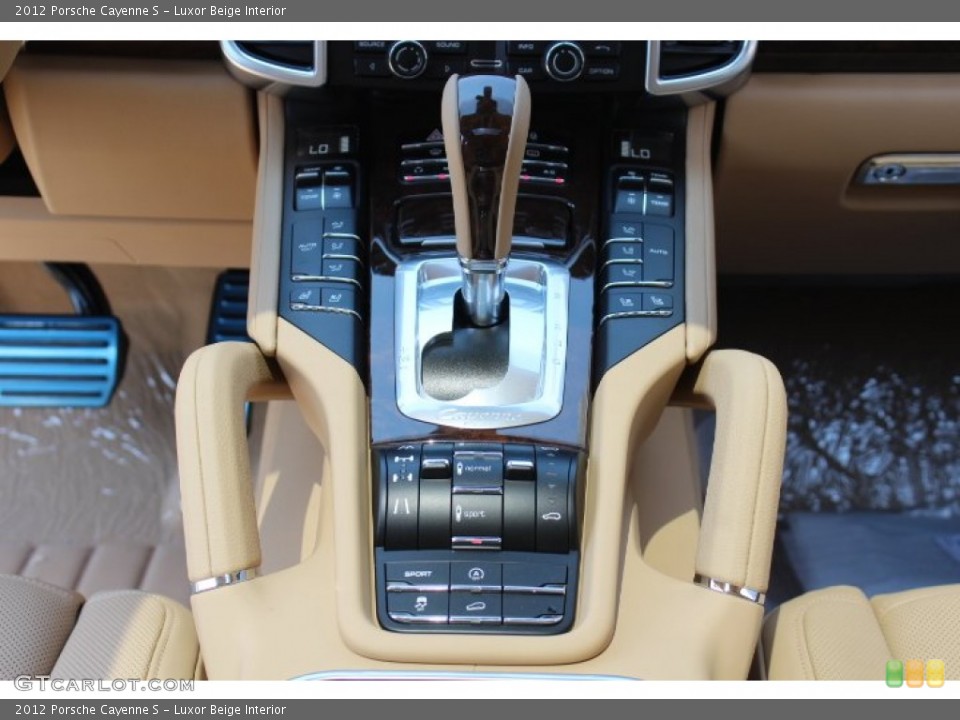 Luxor Beige Interior Transmission for the 2012 Porsche Cayenne S #66949982