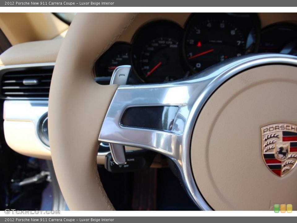 Luxor Beige Interior Transmission for the 2012 Porsche New 911 Carrera Coupe #66950291